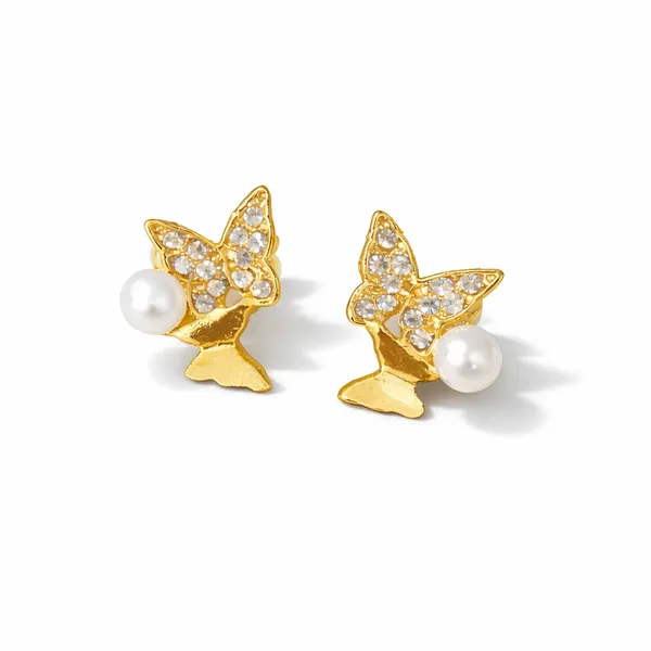 Gold_plated_Butterfly_Pearl_Sparkling_Stud_Earrings_For_Women